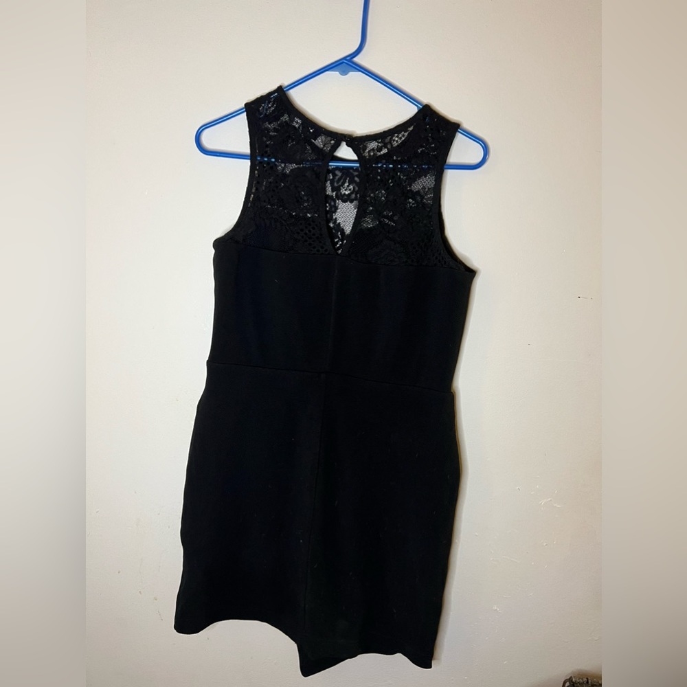 As U Wish Little black sleeveless dress